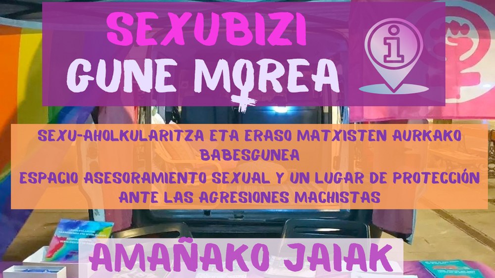 SexuBizi zerbitzua Amañako jaietan