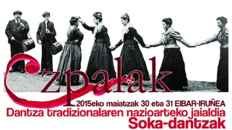 Soka-dantzak izango dira aurtengo Ezpalak, dantza tradizionalaren nazioarteko jaialdiaren gai nagusia