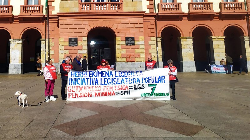 Soldata eta pentsio duinak eta nahikoak eskatzeko manifestazioak egingo dira hiriburuetan apirilaren 5ean