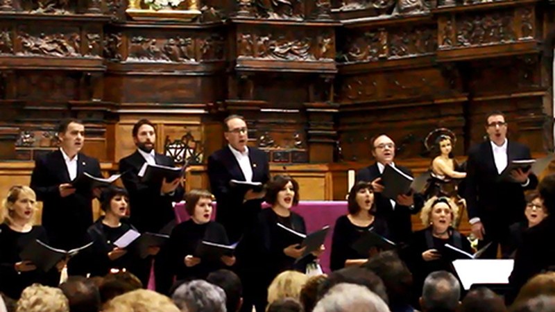 Sostoa Abesbatza martxan da berriz ia urtebeteko etenaldiaren ondoren