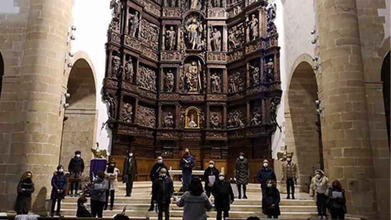 Sostoa abesbatzak Gabonetako kontzertua eskainiko du zapatuan