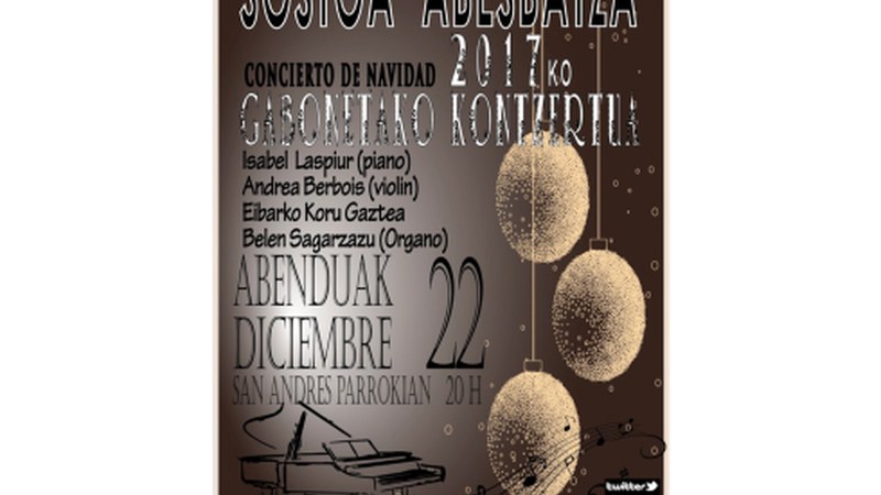 Sostoa abesbatzak urteroko Gabonetako kontzertua eskainiko du gaur San Andres parrokian