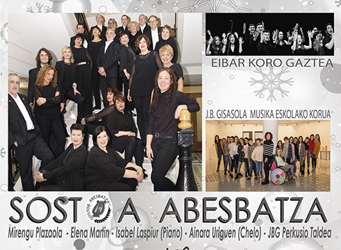 Sostoaren Gabonetako kontzertua hartuko du gaur San Andres elizak