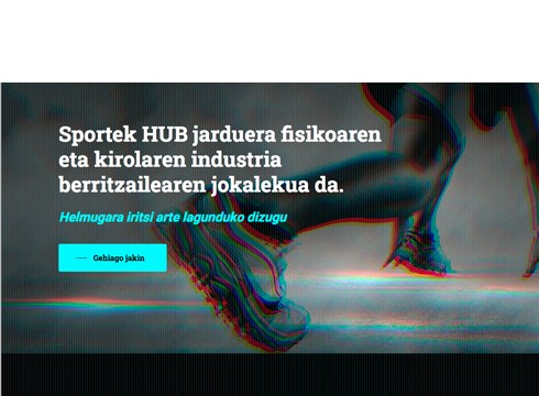 SPORTEK HUBek Sports-Tech proiektuak dituzten ekintzaile eta startupentzako lehenengo deialdia egin du