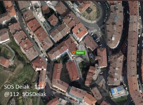 Sua piztu da goizaldean Ubitxa kalean