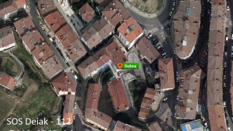 Sua piztu da goizaldean Ubitxa kalean