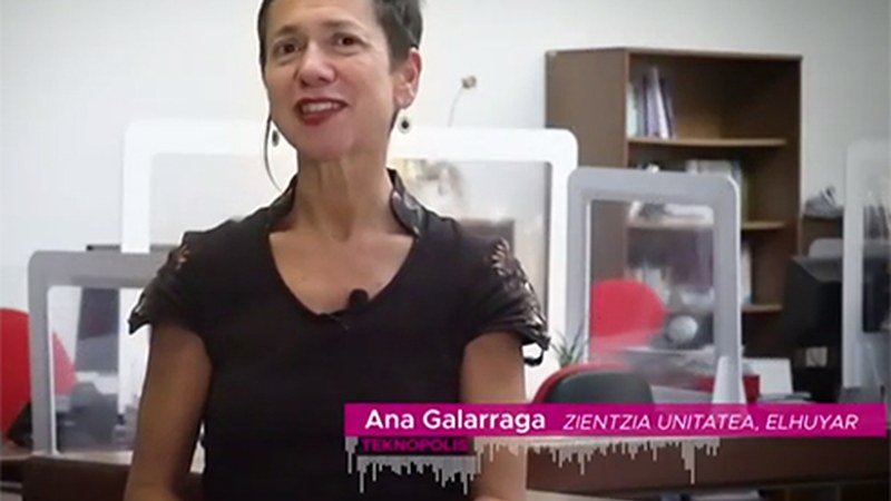 Talde immunitatea zertan datzan azaldu du Ana Galarragak "Koronabirusaren gakoak" Teknopolis saioko bere atalean