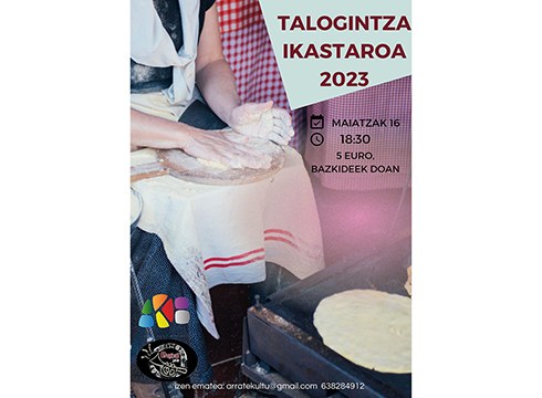 Talogintza ikastaroa emango du Soko Baskaranek martitzenean Arrate Kultur Elkartean