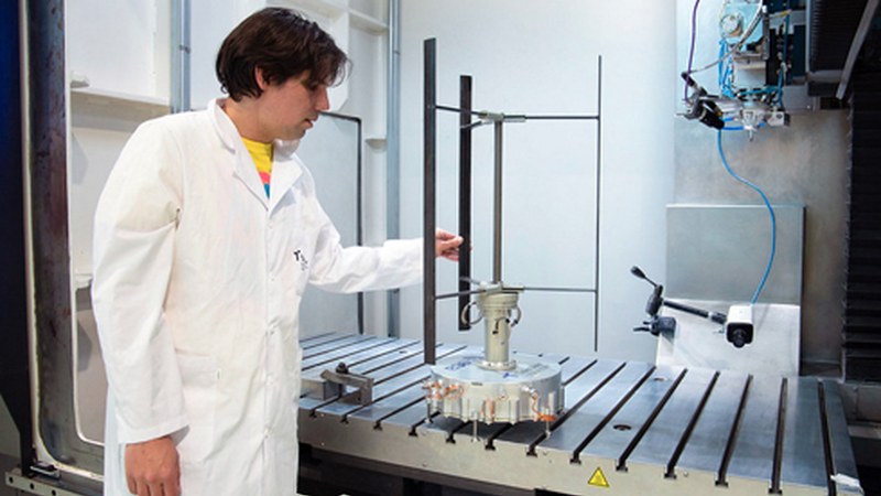 Tekniker-en Marteko girora egokitutako turbina eoliko baten prototipoa egin dute