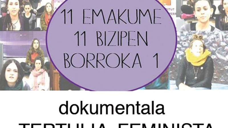 Tertulia feminista egingo da gaur Andretxean Naluak egindako dokumentalaren inguruan