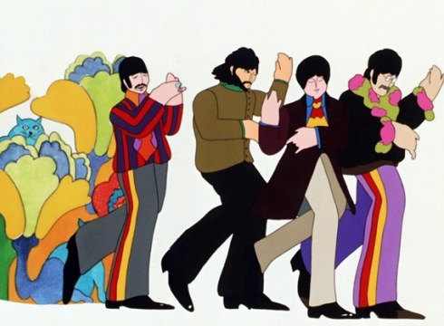 The Beatles taldearen "Yellow Submarine" filma gaur Coliseoan ikusgai