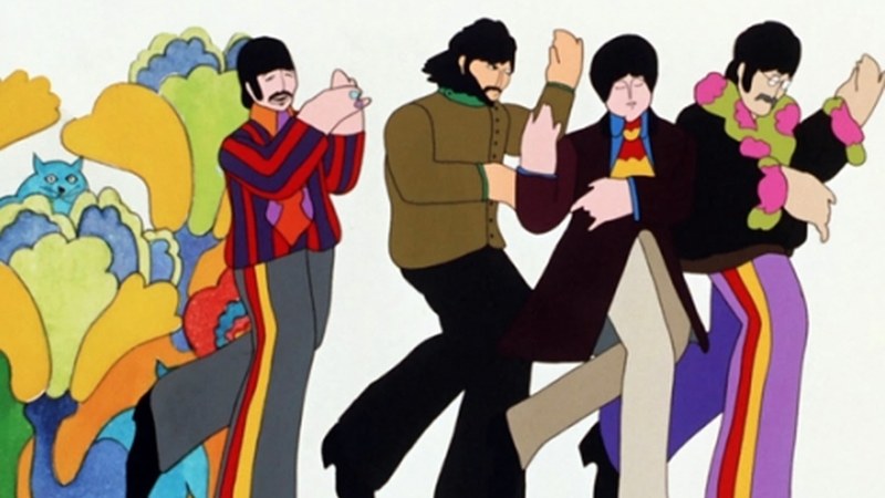 The Beatles taldearen "Yellow Submarine" filma gaur Coliseoan ikusgai