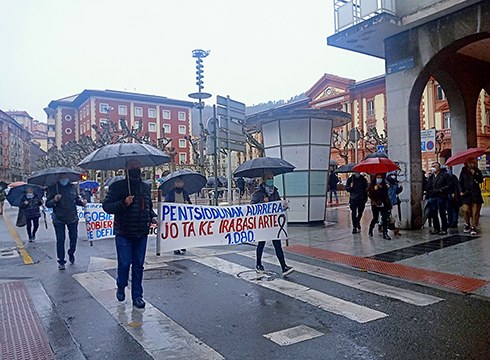 Toledoko Itunaren kontrako manifestazioa egingo da bihar eguerdian, Eibarko Pentsionisten Taldeak deituta