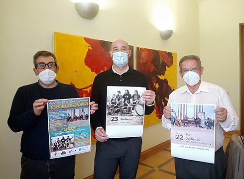 Tor eta Astarot taldeen kontzertuak egingo dira asteburuan Galizia Eibarren folk jaialdiaren baitan