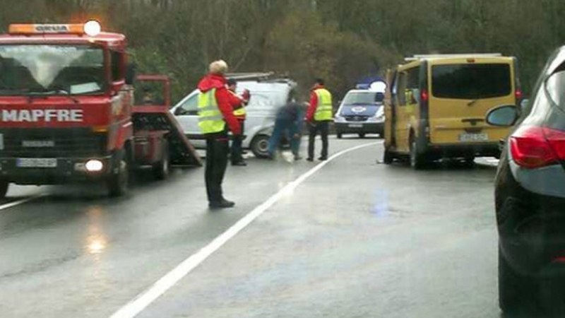 Trafiko oso motela N-634 errepidean Donostiarako norantzan