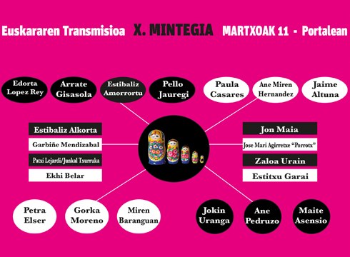 Zabalik dago martxoaren 11n egingo den Transmisio Mintegirako izen-ematea