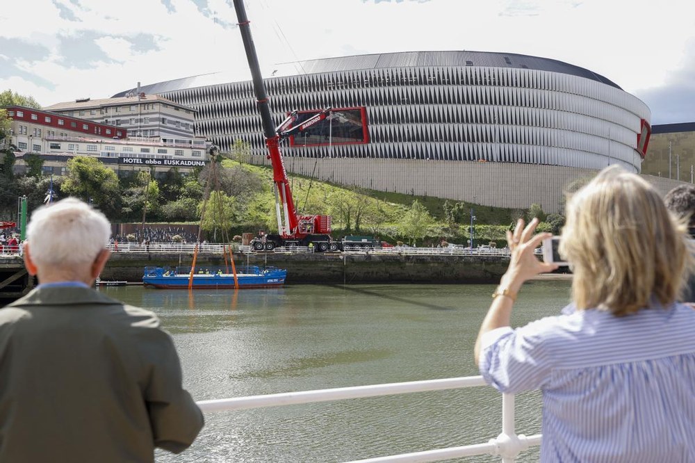Tren bereziak jarriko dituzte Athletici egingo zaion harreraren harira