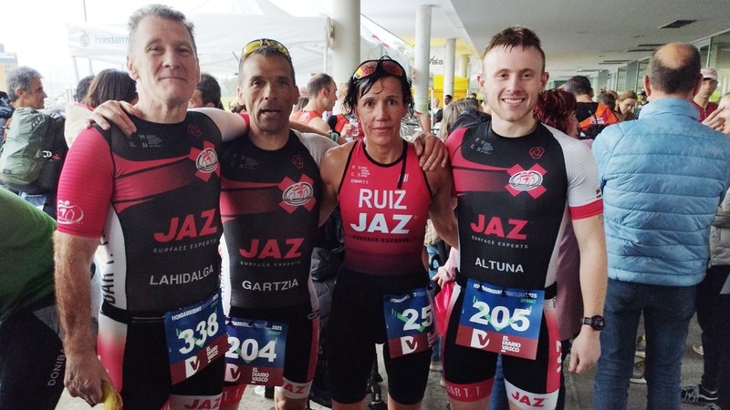 Triatloi denboraldiari ekin diote gure herriko JAZ taldekoek