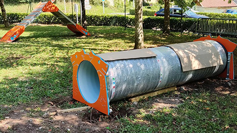 Txakurrentzako parkea egin du Udalak Itzion