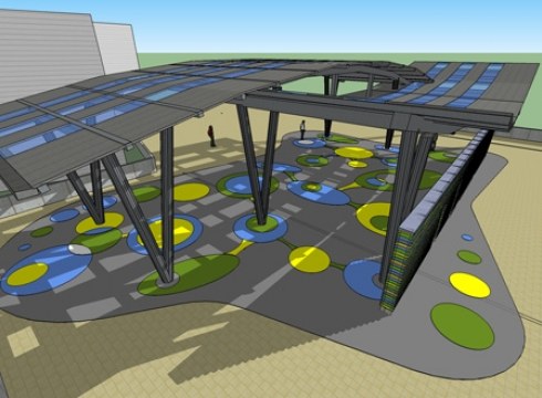 Txaltxa Zelaian parke estalia egiteko obra lizitaziorako prest