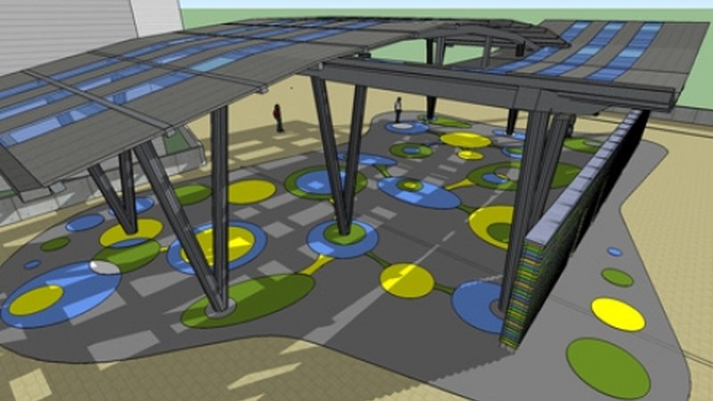 Txaltxa Zelaian parke estalia egiteko obra lizitaziorako prest