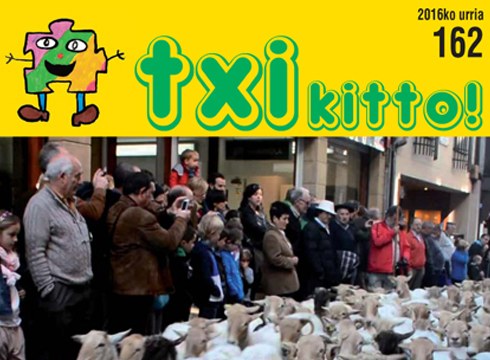 "Txikitto" haurrentzako hilabetekaria banatu da aste honetan herriko ikastetxeetan