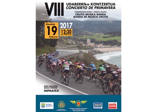 Txirrindulariendako musika domekan Cielito Musika Bandaren eskutik