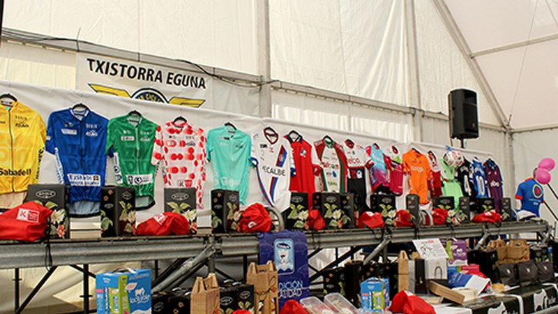 Txistorra Egunean egindako zozketan saritutako zenbakien zerrenda