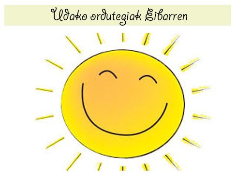 Udako ordutegi bereziak Eibarren (kiroldegiak, Pegora, Portalea, liburutegia, museoa)