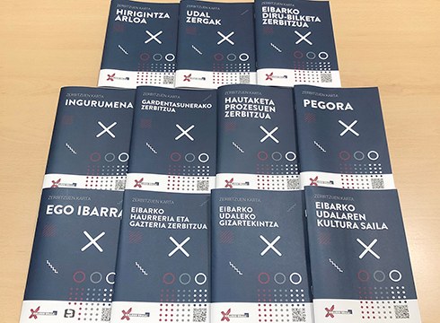 Udal sailetako sei zerbitzu-karta berri eman dituzte argitara