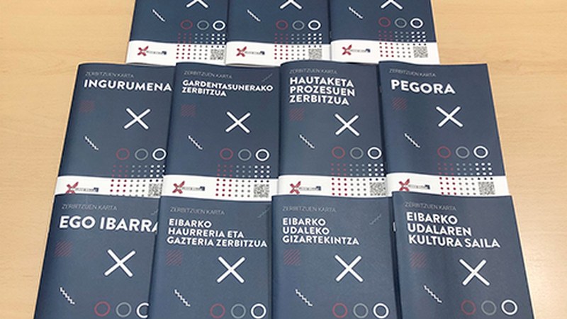 Udal sailetako sei zerbitzu-karta berri eman dituzte argitara