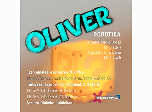 Udalak LH-ko ikasleentzat antolatu dituen robotika tailerretarako izen-ematea gaur hasi da