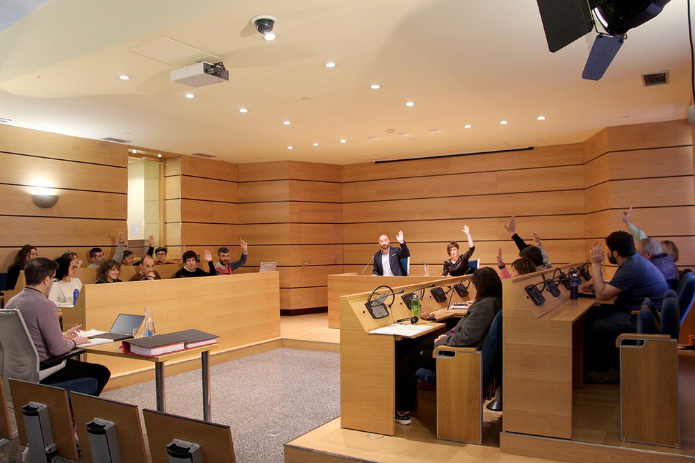 Udalbatzak 2024. jardunaldirako 50,6 milioi euroko Aurrekontu Orokorra onartu du gaur goizean