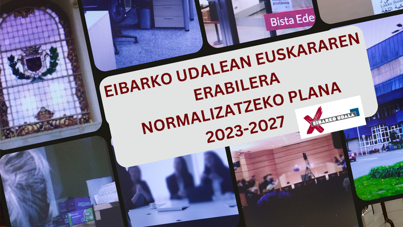 Udalbatzak aho batez onartu zuen “Eibarko udalean euskararen erabilera normalizatzeko plana 2023-2027”