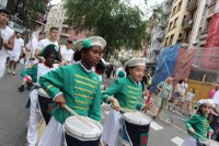 Umeen danborrada Sanjuanak girotzen