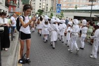 Umeen danborrada Sanjuanak girotzen