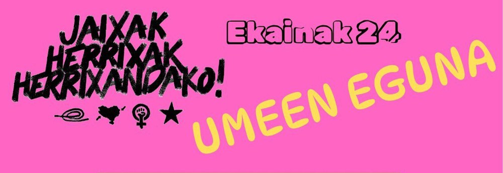 Umeen Eguneko bazkarirako tiketak erosteko aukera egongo da gaur arratsaldean