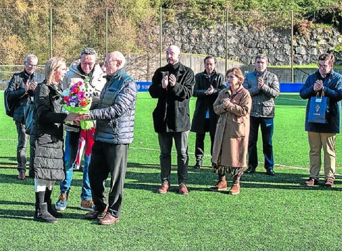 Unax Garcia omendu zuten partiduan bere taldekideak 3-0 nagusitu ziren