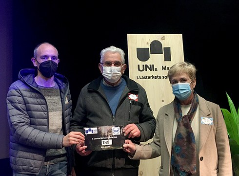 Unia Martxan ekitaldian egindako kilometroak Elikagaien Bankuari emateko janari kiloengatik trukatu dituzte