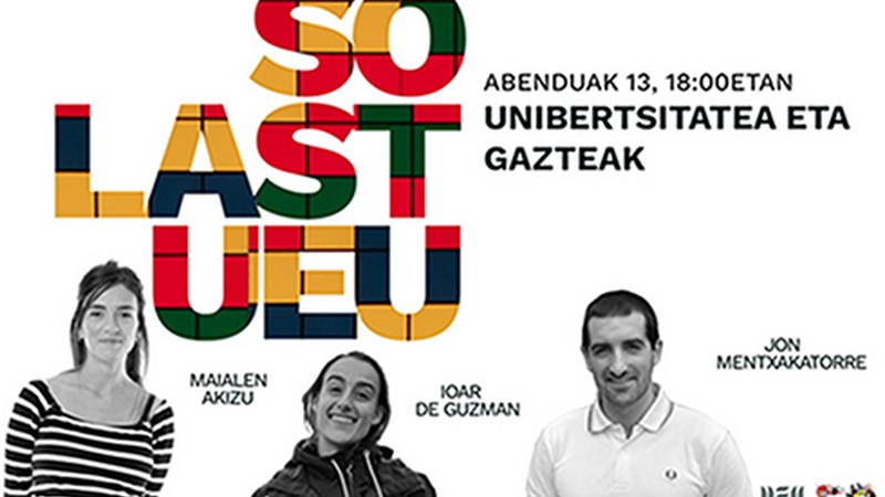 "Unibertsitatea eta gazteak" online solasaldia eskainiko du UEU-k gaur 18:00etan