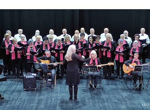 Untzaga Abesbatzak Gipuzkoako Adinekoen Abesbatzen XXIV. Probintzia Topaketan parte hartu zuen atzo