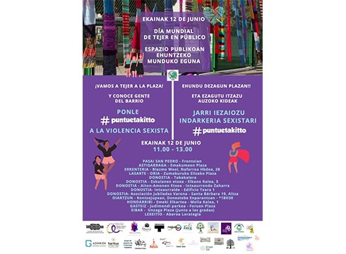 Untzaga plazan egingo du Matazak indarkeria sexistaren aurkako jai-ekitaldia