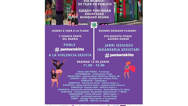 Untzaga plazan egingo du Matazak indarkeria sexistaren aurkako jai-ekitaldia