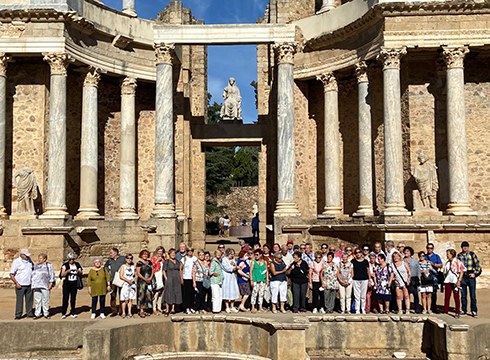 Untzagako jubilatu etxekoak oso pozik daude irailean egin dituzten irteerekin