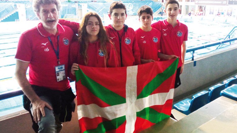 Urbat waterpolo taldeko lau jokalari izan dira Kroazian Euskadiko selekzioarekin