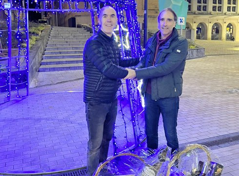 Urbat waterpolokoen San Andresetako otarra banatu zuten atzo