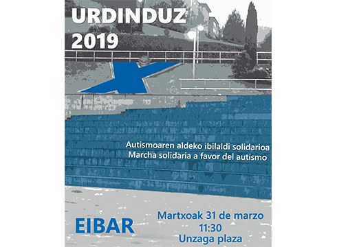 Urdinduz eguna egingo da domekan Eibarren