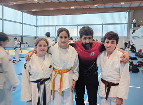 Urrea eta brontzea lortu zuten Judo Kalamuakoek Gipuzkoako Haur Txapelketan