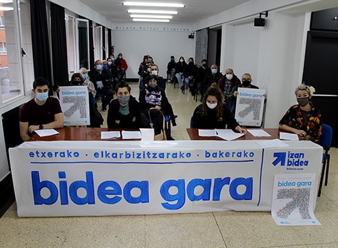 Urtarrilaren 9an Untzagan egingo da Eibarko Sarek deitutako mobilizazioa, "Bidea gara" goiburuari jarraituta