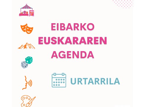 Urtarrileko euskararen agenda kaleratu dute